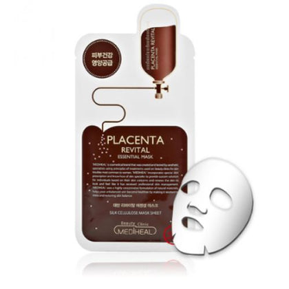 Mediheal Placenta revital essential mask 25ml (10pcs/box)